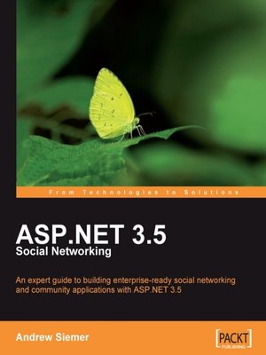cover image of ASP.NET 3.5 Social Networking